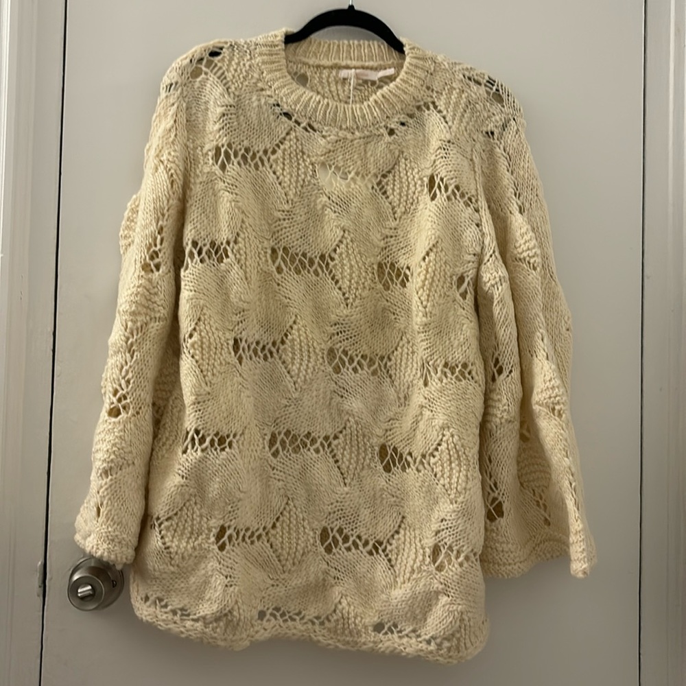 See by Chloe wool cream sweater